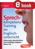 Cover: Sprechkompetenz-Training im Englischunterricht 5-6 - Auer Verlag in der AAP Lehrerwelt GmbH