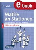 Cover: Mathe an Stationen SPEZIAL Zahlen kennenlernen - Auer Verlag in der AAP Lehrerwelt GmbH