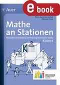 Cover: Mathe an Stationen 4 Inklusion - Auer Verlag in der AAP Lehrerwelt GmbH