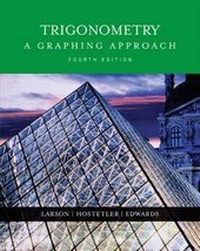 Abbildung von: Trigonometry : A Graphing Approach - Houghton Mifflin