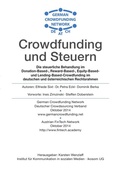 Cover: Crowdfunding und Steuern - epubli