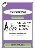 Cover: Das hab ich in Paris gelernt - Edition Melodia Hans Gerig