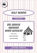 Cover: Die grosse Nummer wird gemacht - Edition Cinevox Hans Gerig GbR