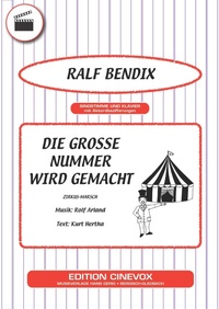 Enlarge image Cover: Die grosse Nummer wird gemacht - Edition Cinevox Hans Gerig GbR
