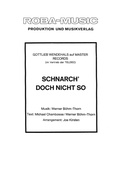 Cover: Schnarch' doch nicht so - ROBA Music Publishing