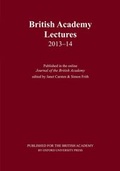 Cover: British Academy Lectures 2013-14 - Oxford University Press