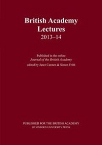 Enlarge image Cover: British Academy Lectures 2013-14 - Oxford University Press
