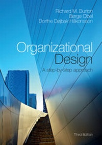 Enlarge image Cover: Organizational Design - Cambridge University Press