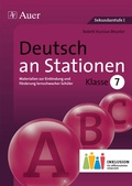 Cover: Deutsch an Stationen 7 Inklusion - Auer Verlag in der AAP Lehrerwelt GmbH