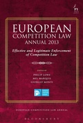Cover: European Competition Law Annual 2013 - Hart Publishing