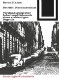 Cover: Betrifft: Nachbarschaft - Birkh&auml;user