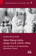 Cover: Abbot Bishop Gallus Steiger O.S.B. (1879-1966) - EOS Verlag