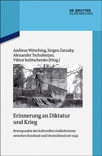 Abbildung von: Erinnerung an Diktatur und Krieg - De Gruyter Oldenbourg