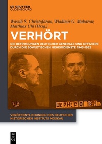 Abbildung von: Verhört - De Gruyter Oldenbourg