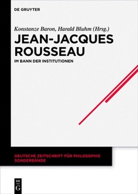 Enlarge image Cover: Jean-Jacques Rousseau - De Gruyter