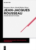 Cover: Jean-Jacques Rousseau - De Gruyter
