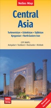 Cover: Central Asia | Zentralasien | Asie centrale | Asia Central - KOMPASS freytag und berndt