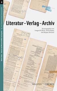 Abbildung von: Literatur - Verlag - Archiv - Wallstein