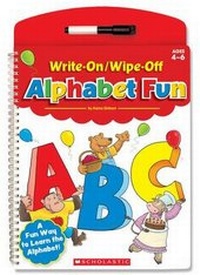 Enlarge image Cover: Write-On/Wipe-Off Alphabet Fun - Scholastic US