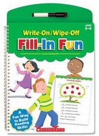 Enlarge image Cover: Write-On/Wipe-Off Fill-In Fun - Scholastic US