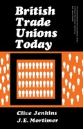 Cover: British Trade Unions Today - Elsevier