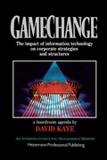 Cover: Gamechange, A Boardroom Agenda - Butterworth-Heinemann