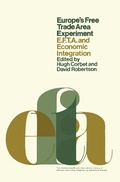 Cover: Europe's Free Trade Area Experiment - Elsevier