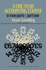 Cover: A One-Year Accounting Course - Elsevier