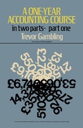 Cover: A One-Year Accounting Course - Elsevier