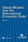 Cover: Global Models and the International Economic Order - Elsevier