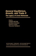 Cover: General Equilibrium, Growth, and Trade II - Academic Press