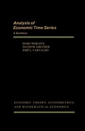 Cover: Analysis of Economic Time Series - Academic Press