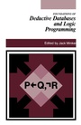 Cover: Foundations of Deductive Databases and Logic Programming - Morgan Kaufmann