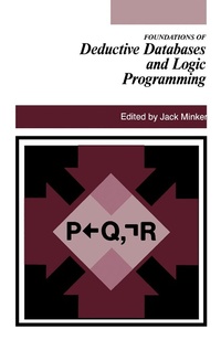 Enlarge image Cover: Foundations of Deductive Databases and Logic Programming - Morgan Kaufmann