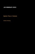 Cover: Algebraic Theory of Automata - Academic Press