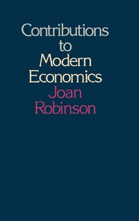 Enlarge image Cover: Contributions to Modern Economics - Academic Press