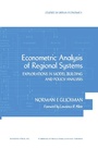 Cover: Econometric Analysis of Regional Systems - Academic Press