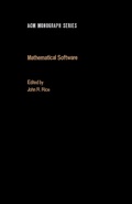 Cover: Mathematical Software - Academic Press