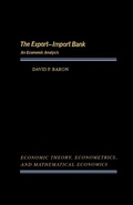 Cover: The Export-Import Bank - Academic Press