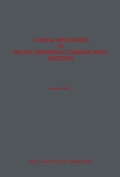 Cover: Clinical Applications of Microcomputers in Communication Disorders - Academic Press