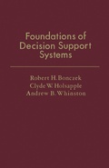 Cover: Foundations of Decision Support Systems - Academic Press