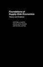 Cover: Foundations of Supply-Side Economics - Academic Press