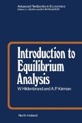 Cover: Introduction to Equilibrium Analysis - Elsevier