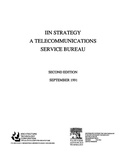 Cover: IIN Strategy - A Telecommunications Service Bureau - Elsevier