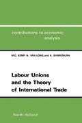 Cover: Labour Unions and the Theory of International Trade - Elsevier