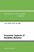 Cover: Economic Aspects of Disability Behavior - Elsevier