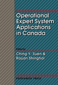 Enlarge image Cover: Operational Expert System Applications in Canada - Elsevier
