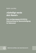 Cover: 'Geheiligt werde dein Name' - Evangelische Verlagsanstalt