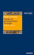 Cover: Dialoge zur philosophischen Theologie - Verlag Herder