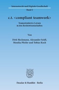 Cover: c.t. <compliant teamwork>. - Duncker & Humblot